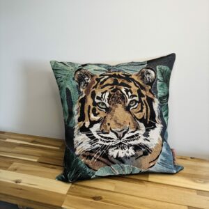 housse de coussin tigre